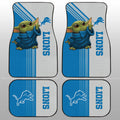 Detroit Lions Car Floor Mats Custom Car Accessories - Gearcarcover - 1