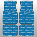 Detroit Lions Car Floor Mats Sporty Team Collection - Gearcarcover - 1