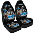 Detroit Lions Car Seat Covers Custom Car Accessories - Gearcarcover - 3