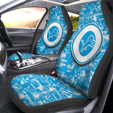 Detroit Lions Car Seat Covers Custom Car Accessories - Gearcarcover - 1