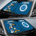 Detroit Lions Car Sunshade Custom Car Accessories - Gearcarcover - 2