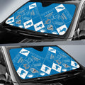 Detroit Lions Car Sunshade Sporty Team Collection - Gearcarcover - 2