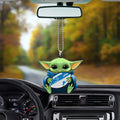 Detroit Lions Ornament Baby Yoda Car Accessories - Gearcarcover - 3
