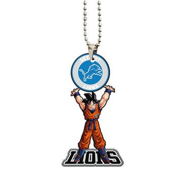 Detroit Lions Ornament Goku Car Accessories - Gearcarcover - 1