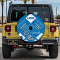 Detroit Lions Spare Tire Covers Camera Hole Sporty Team Collection - Gearcarcover - 2