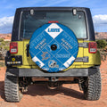 Detroit Lions Spare Tire Covers Camera Hole Sporty Team Collection - Gearcarcover - 3