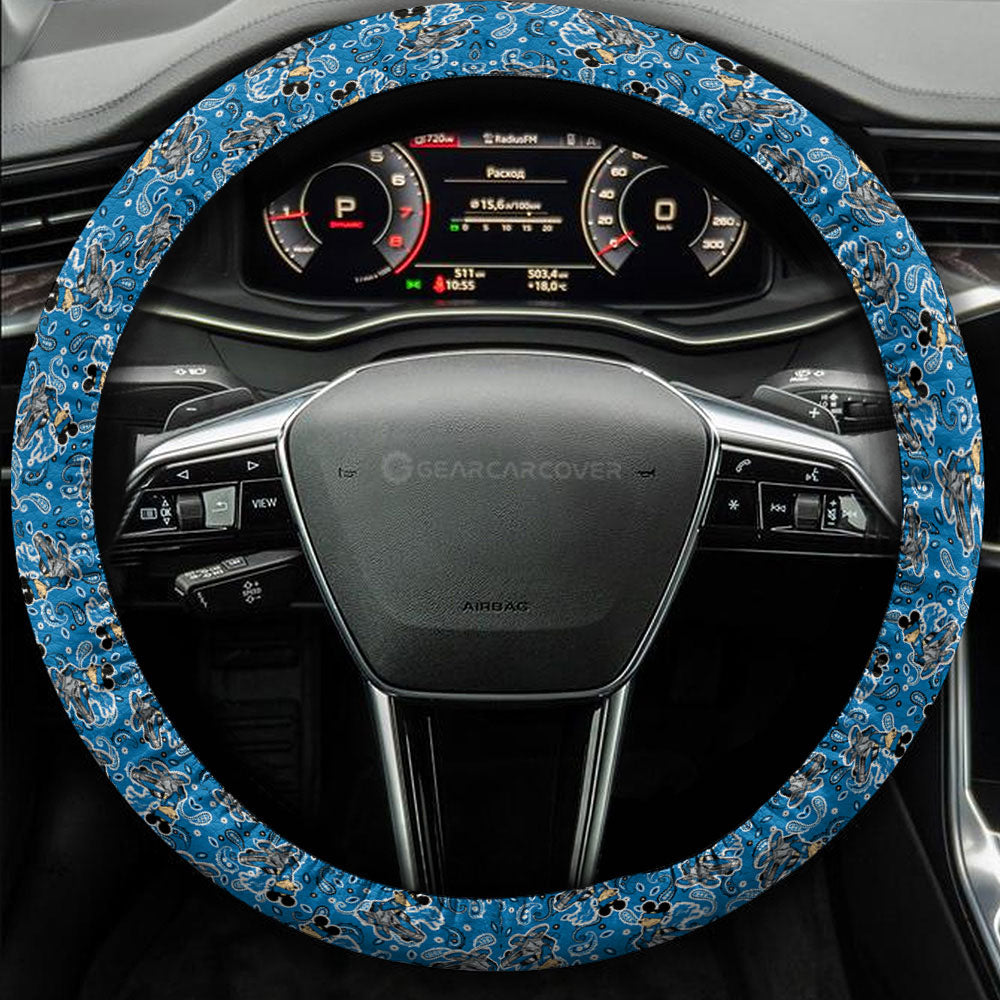 Detroit Lions Steering Wheel Cover Cartoon Theme Collection - Gearcarcover - 3