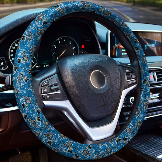 Detroit Lions Steering Wheel Cover Cartoon Theme Collection - Gearcarcover - 1
