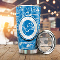 Detroit Lions Tumbler Cup Custom Car Accessories - Gearcarcover - 1