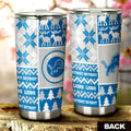 Detroit Lions Tumbler Cup Custom Ugly Style Car Accessories - Gearcarcover - 2
