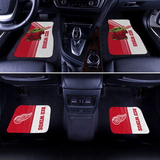 Detroit Red Wings Car Floor Mats Custom Car Accessories - Gearcarcover - 2