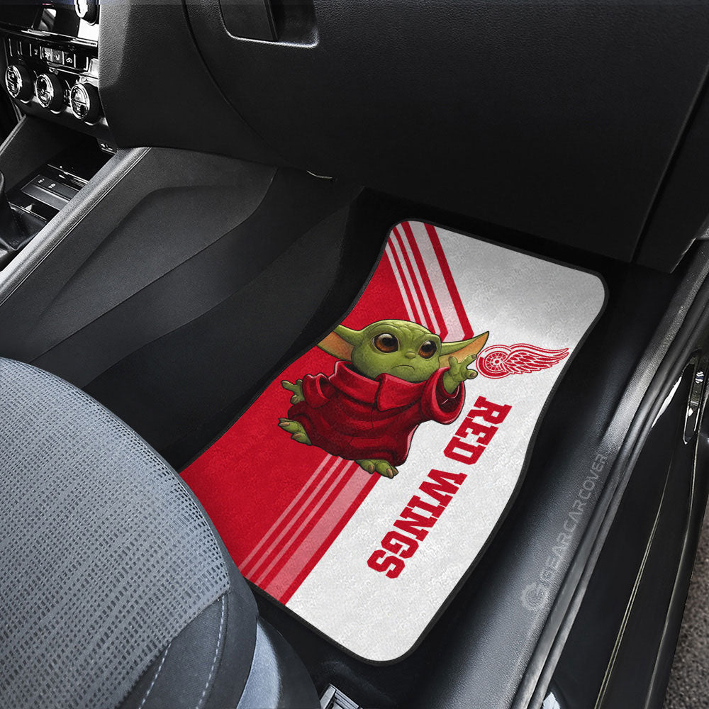 Detroit Red Wings Car Floor Mats Custom Car Accessories - Gearcarcover - 3