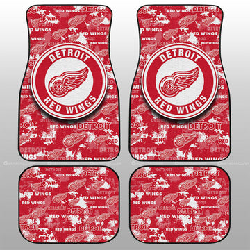 Detroit Red Wings Car Floor Mats Custom Car Accessories - Gearcarcover - 1
