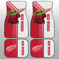 Detroit Red Wings Car Floor Mats Custom Car Accessories - Gearcarcover - 1