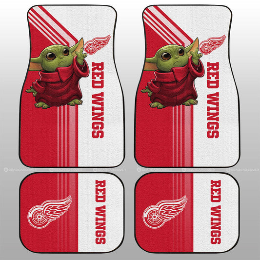 Detroit Red Wings Car Floor Mats Custom Car Accessories - Gearcarcover - 1