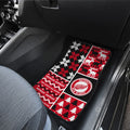 Detroit Red Wings Car Floor Mats Custom Ugly Style Car Accessories - Gearcarcover - 3