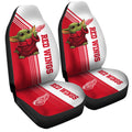 Detroit Red Wings Car Seat Covers Baby Yoda Car Accessories - Gearcarcover - 3