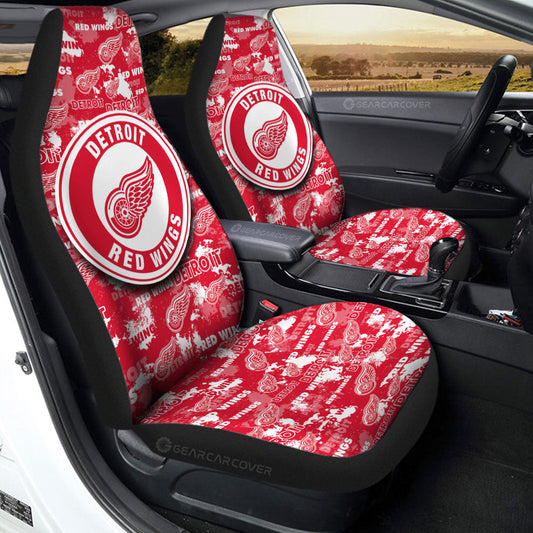 Detroit Red Wings Car Seat Covers Custom Car Accessories - Gearcarcover - 2