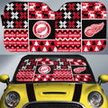 Detroit Red Wings Car Sunshade Custom Ugly Style Car Accessories - Gearcarcover - 1