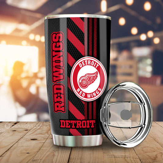 Detroit Red Wings Tumbler Cup Custom Car Accessories - Gearcarcover - 2