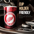 Detroit Red Wings Tumbler Cup Custom Car Accessories - Gearcarcover - 3