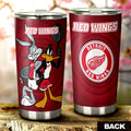 Detroit Red Wings Tumbler Cup Custom Car Accessories - Gearcarcover - 1