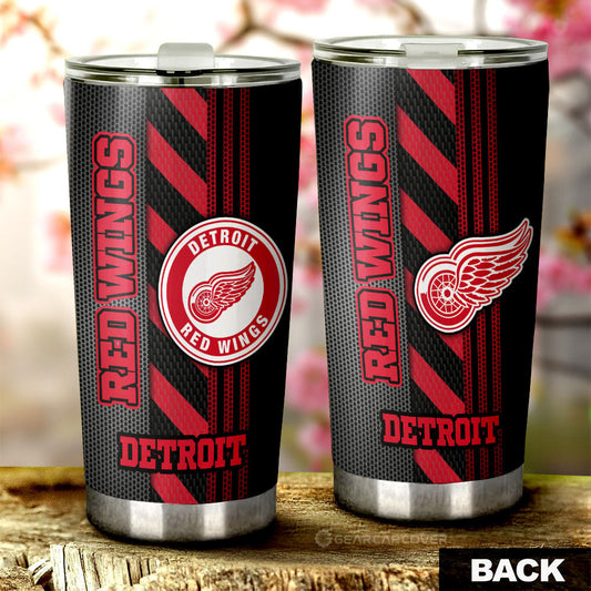Detroit Red Wings Tumbler Cup Custom Car Accessories - Gearcarcover - 1