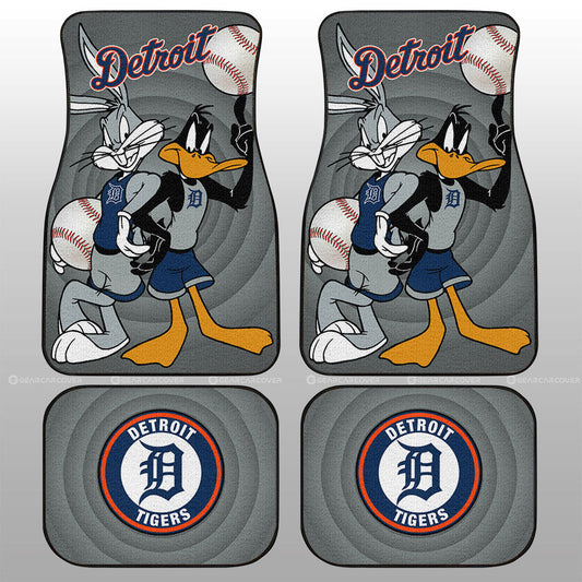 Detroit Tigers Car Floor Mats Custom Car Accessories - Gearcarcover - 1