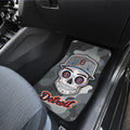 Detroit Tigers Car Floor Mats Skull Theme Collection - Gearcarcover - 3