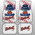 Detroit Tigers Car Floor Mats Stitch Theme Collection - Gearcarcover - 1