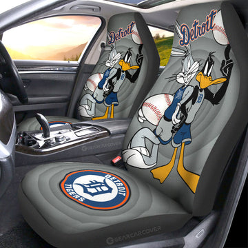 Detroit Tigers Car Seat Covers Custom Car Accessories - Gearcarcover - 1
