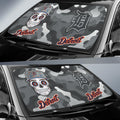 Detroit Tigers Car Sunshade Skull Theme Collection - Gearcarcover - 2