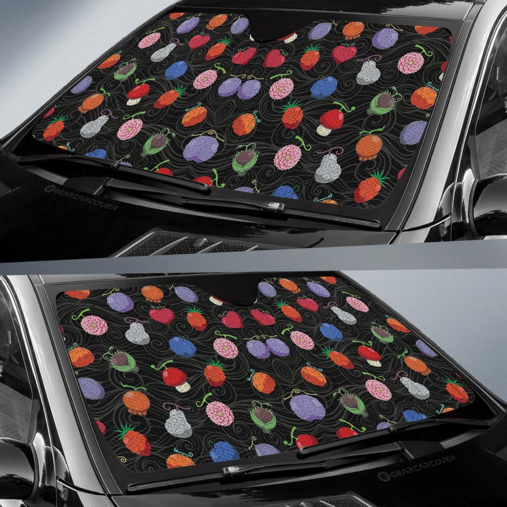Devil Fruits Car Sunshade Custom Car Accessories - Gearcarcover - 2