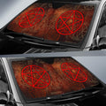 Devils Trap Car Sunshade Custom Supernatural Car Accessories - Gearcarcover - 2