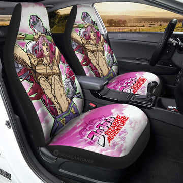 Diavolo Car Seat Covers Custom Bizarre Adventures - Gearcarcover - 1