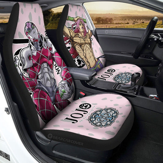 Diavolo Car Seat Covers Custom JoJo's-Bizarre-Adventure Anime - Gearcarcover - 1