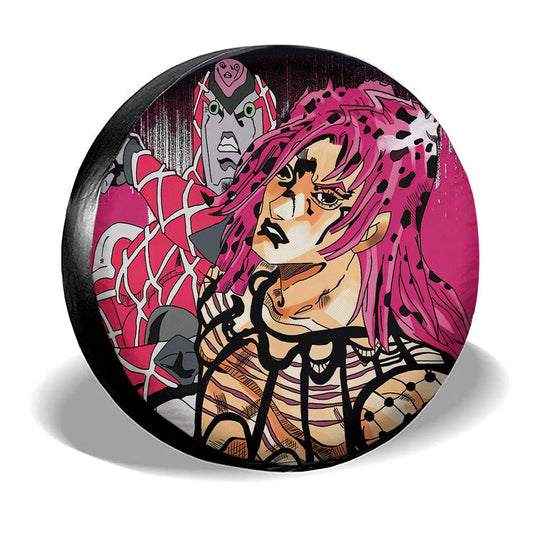 Diavolo Spare Tire Covers Custom Bizarre Adventure Car Accessories - Gearcarcover - 2