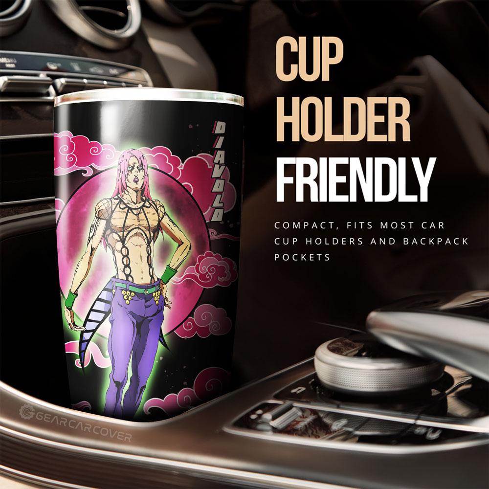 Diavolo Tumbler Cup Custom Bizarre Adventure Car Accessories - Gearcarcover - 2