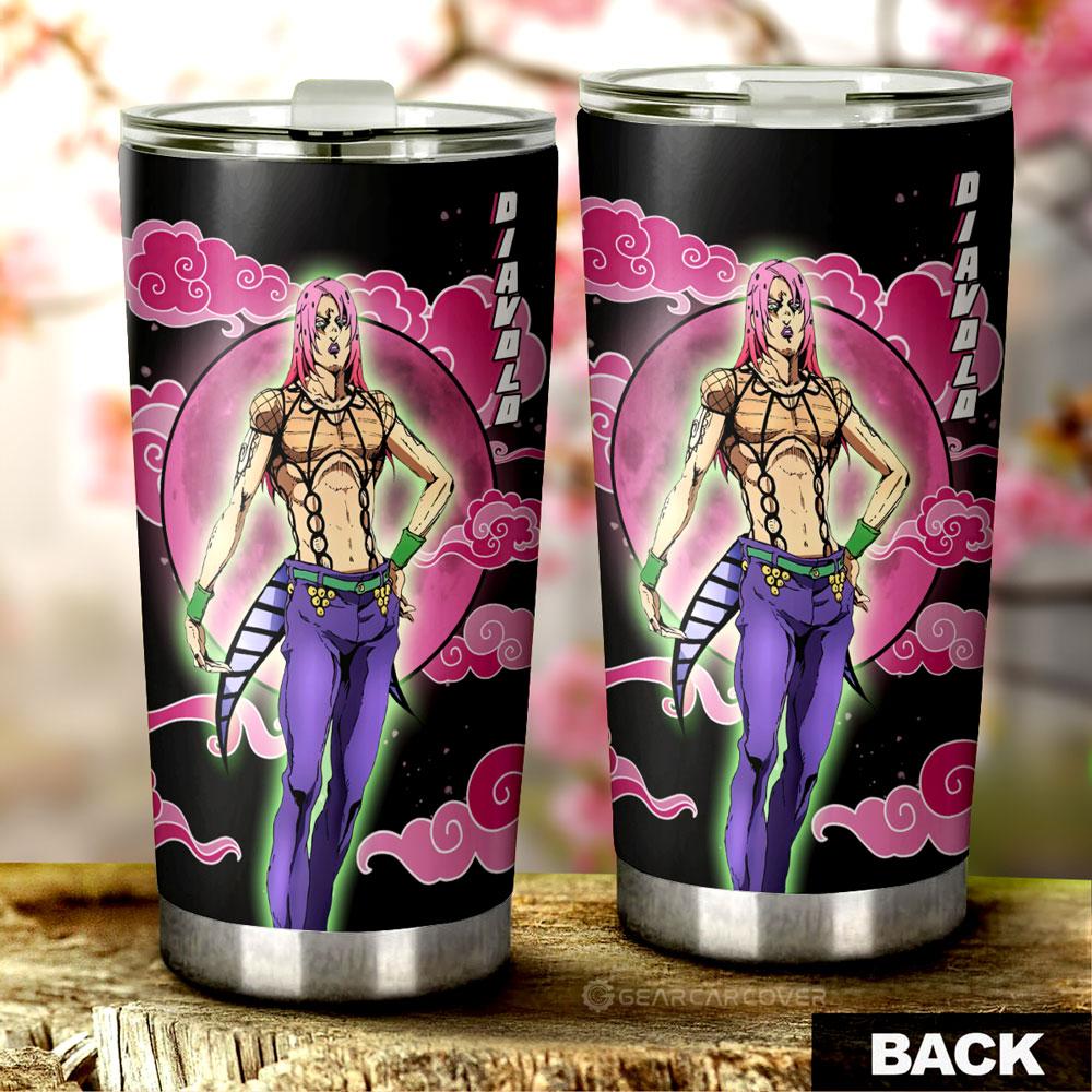 Diavolo Tumbler Cup Custom Bizarre Adventure Car Accessories - Gearcarcover - 3