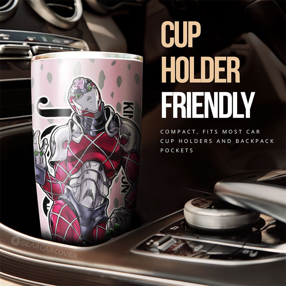 Diavolo Tumbler Cup Custom -Bizarre-Adventure - Gearcarcover - 3