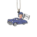 Doc Hudson Ornament Personalized Baby With Helmet Collection - Gearcarcover - 1
