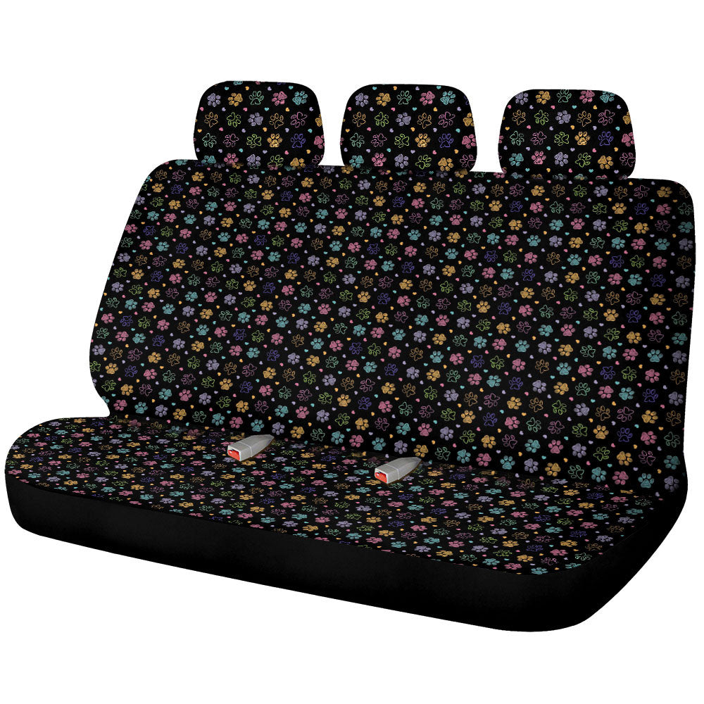 Dog Paws Car Back Seat Cover Custom Car Accessories - Gearcarcover - 1