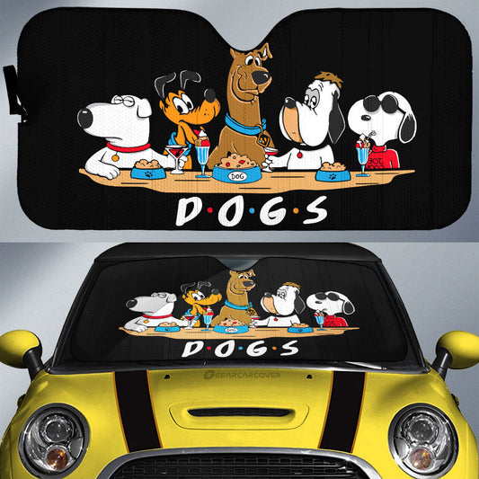 Dogs Mashup Car Sunshade Custom Car Accessories - Gearcarcover - 1