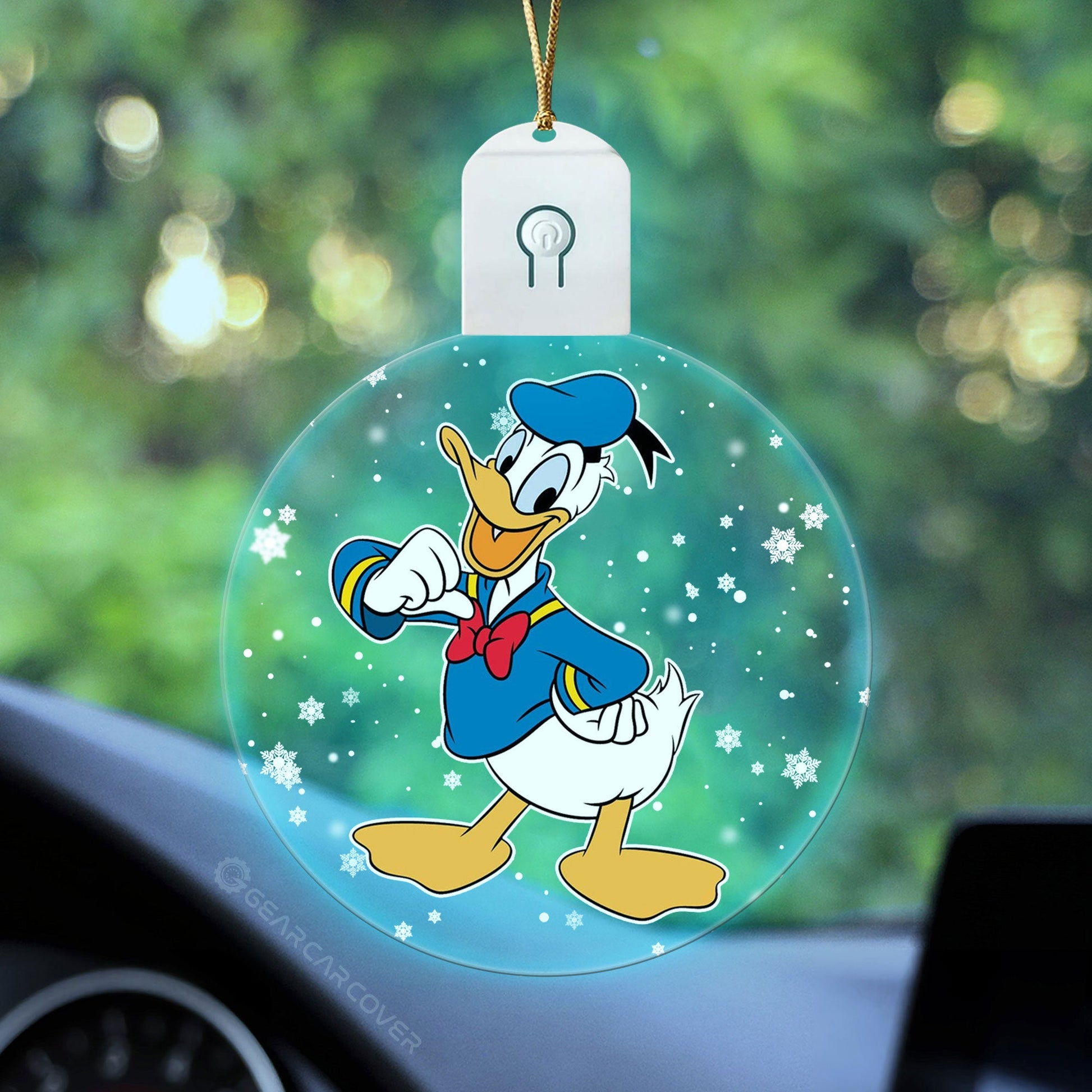 Donald Duck Led Ornament Custom Car Decorations - Gearcarcover - 2