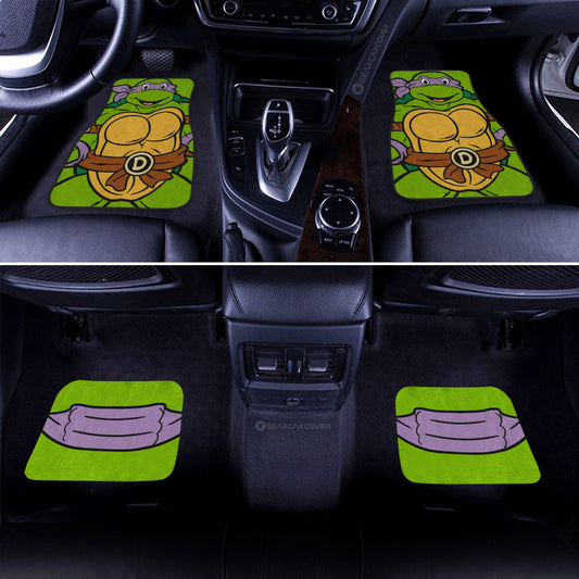 Donatello Car Floor Mats Custom Ninja Turtle Car Accessories - Gearcarcover - 2