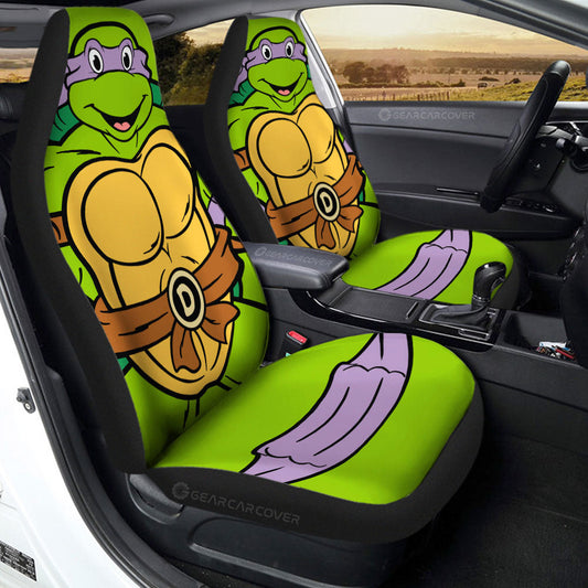 Donatello Car Seat Covers Custom Ninja Turtle Car Accessories - Gearcarcover - 2