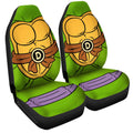 Donatello Car Seat Covers Custom Ninja Turtle Car Accessories - Gearcarcover - 3