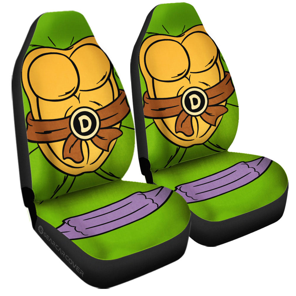Donatello Car Seat Covers Custom Ninja Turtle Car Accessories - Gearcarcover - 3