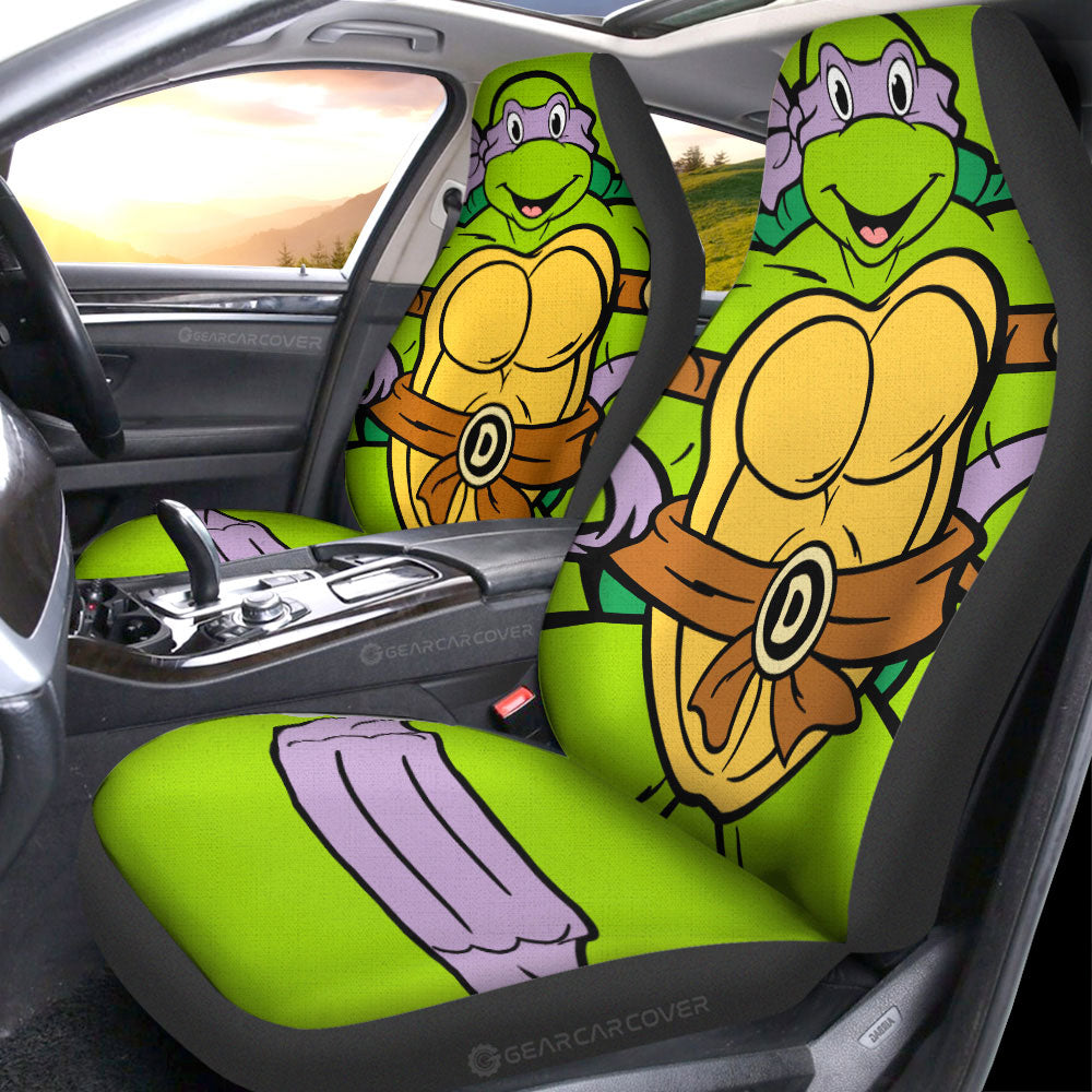 Donatello Car Seat Covers Custom Ninja Turtle Car Accessories - Gearcarcover - 1