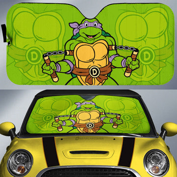 Donatello Car Sunshade Custom Ninja Turtle Car Accessories - Gearcarcover - 1